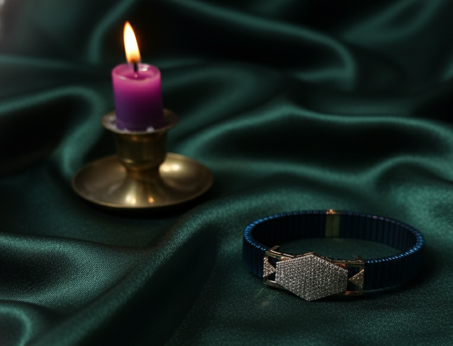 silver mens braclate 