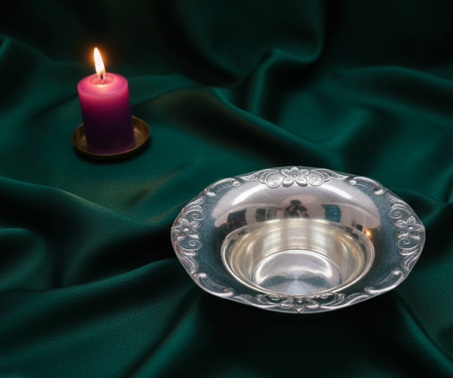 pure silver bowl 